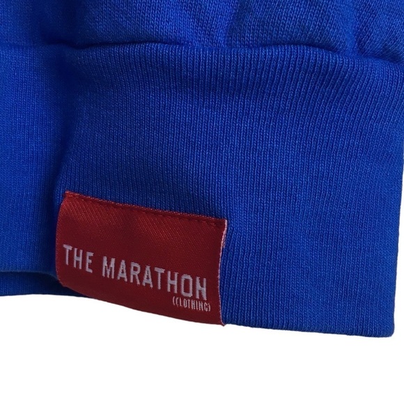 THE MARATHON CLOTHING TMC Prolific Self Made Sweatshirt Crew Neck Blue Small NWT - Picture 9 of 15